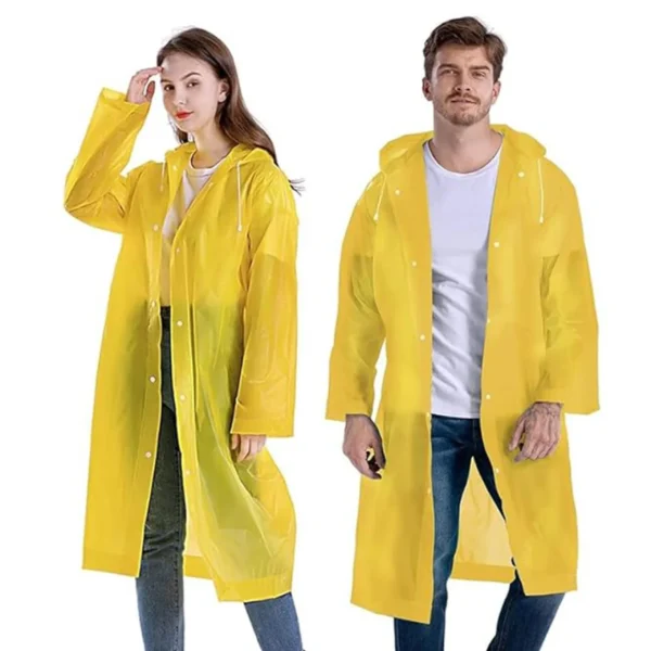 Resuable Raincoat Premium Quality | Set of 2pc - Image 2