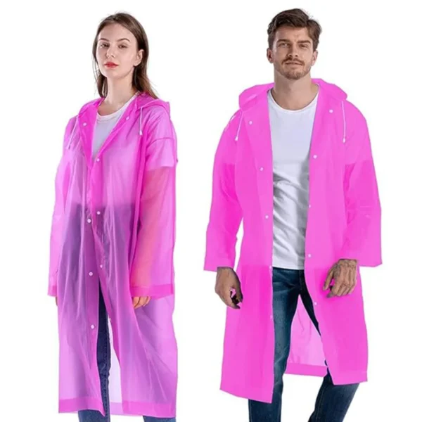 Resuable Raincoat Premium Quality | Set of 2pc - Image 3