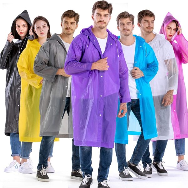 Resuable Raincoat Premium Quality | Set of 2pc - Image 4